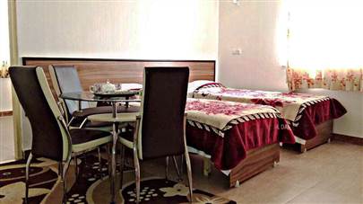 اتاق دو تخته تویین هتل آپارتمان گل پونه قشم اتاق دو تخته تویین هتل آپارتمان گل پونه قشم